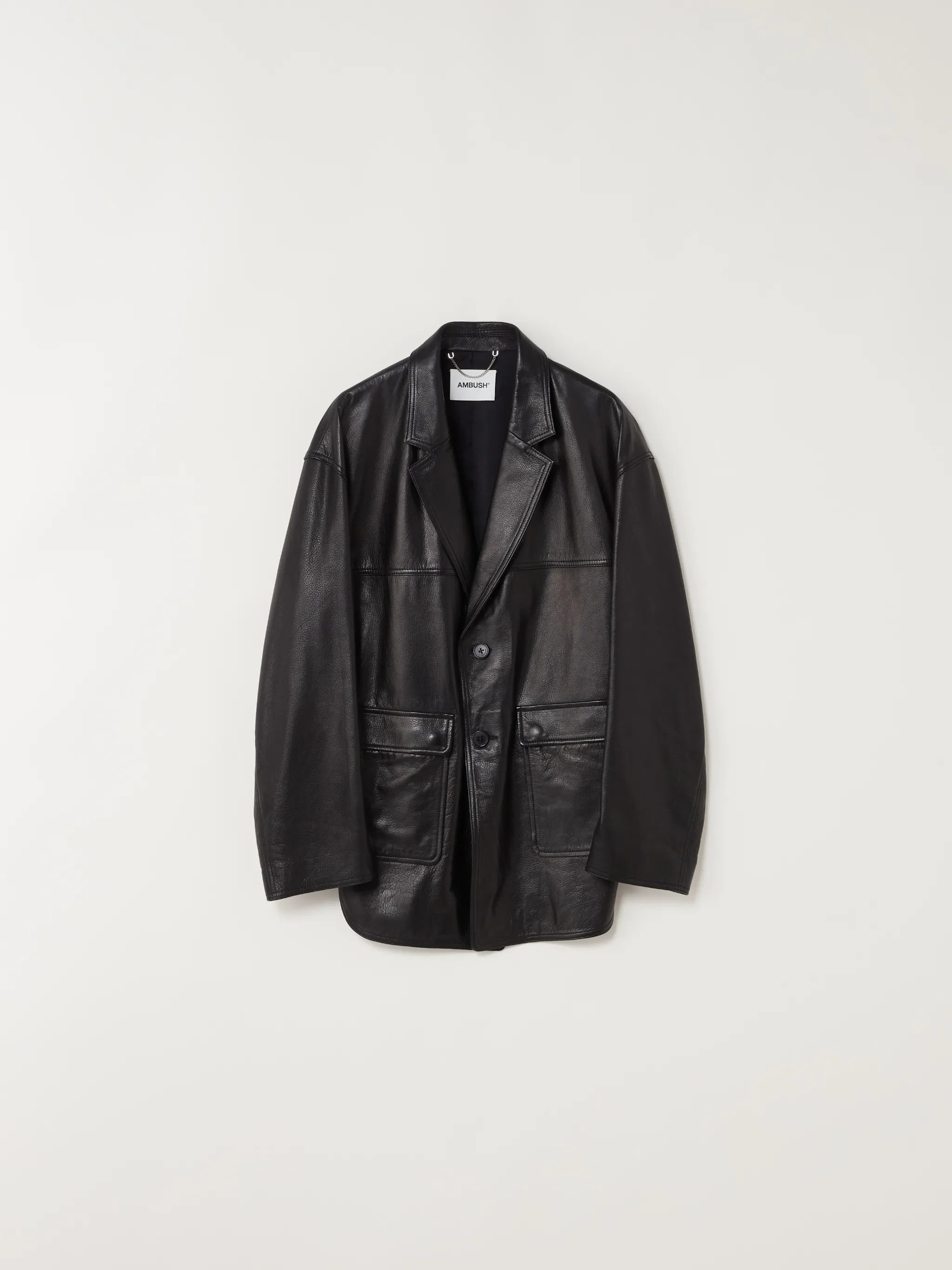 RELAXED LEATHER JACKET