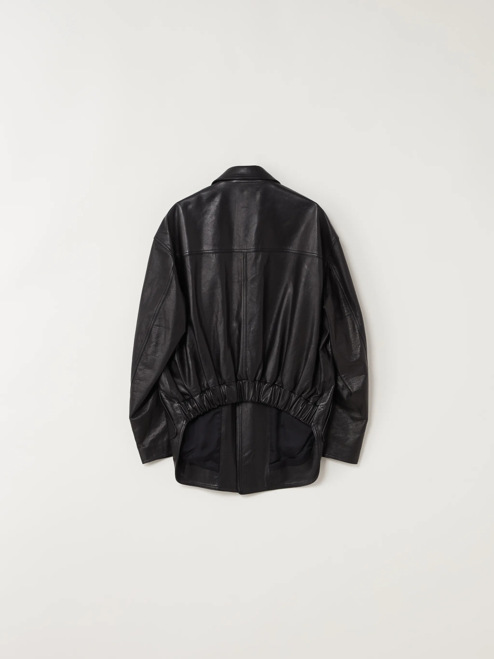 RELAXED LEATHER JACKET