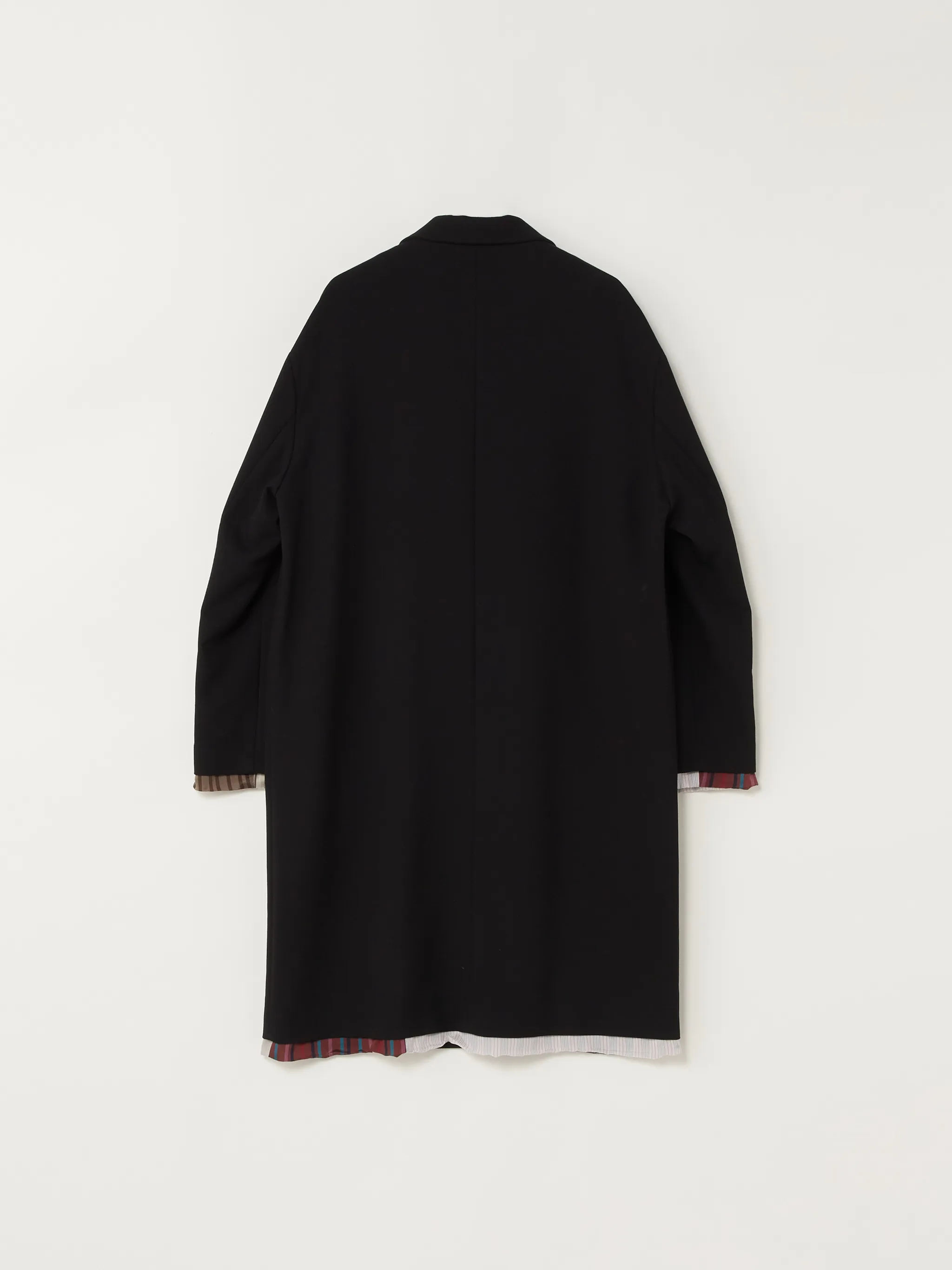 REVERSIBLE WOOL COAT