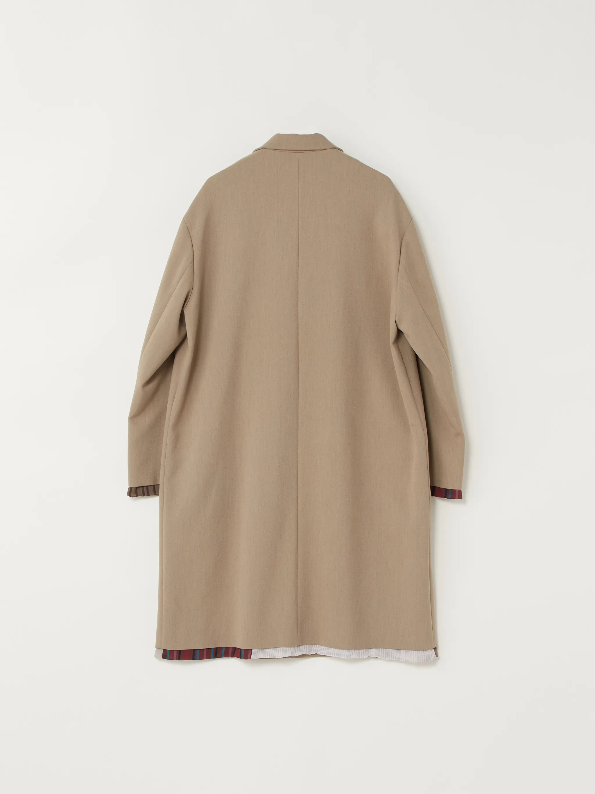 REVERSIBLE WOOL COAT