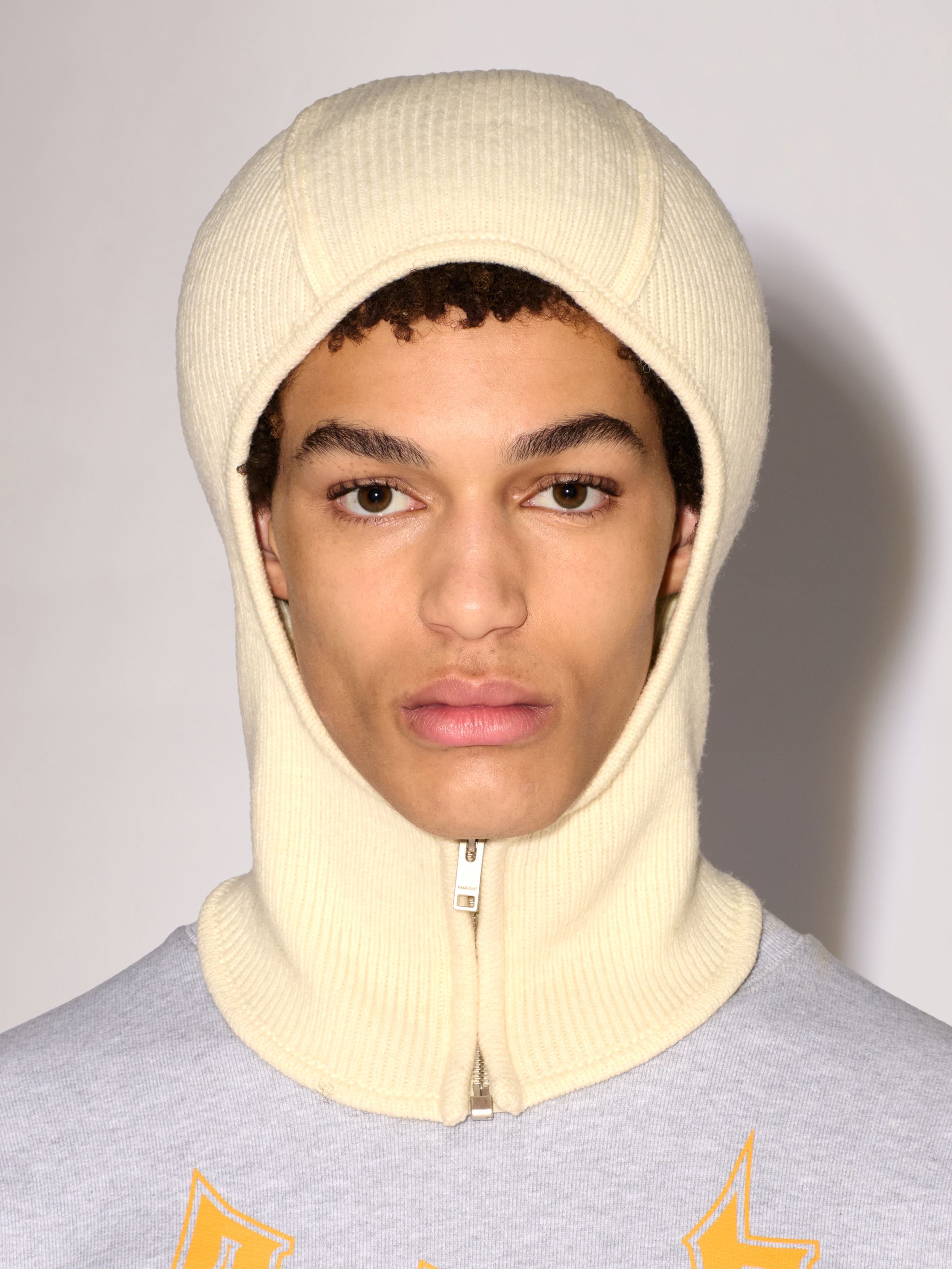 RIB KNIT BALACLAVA