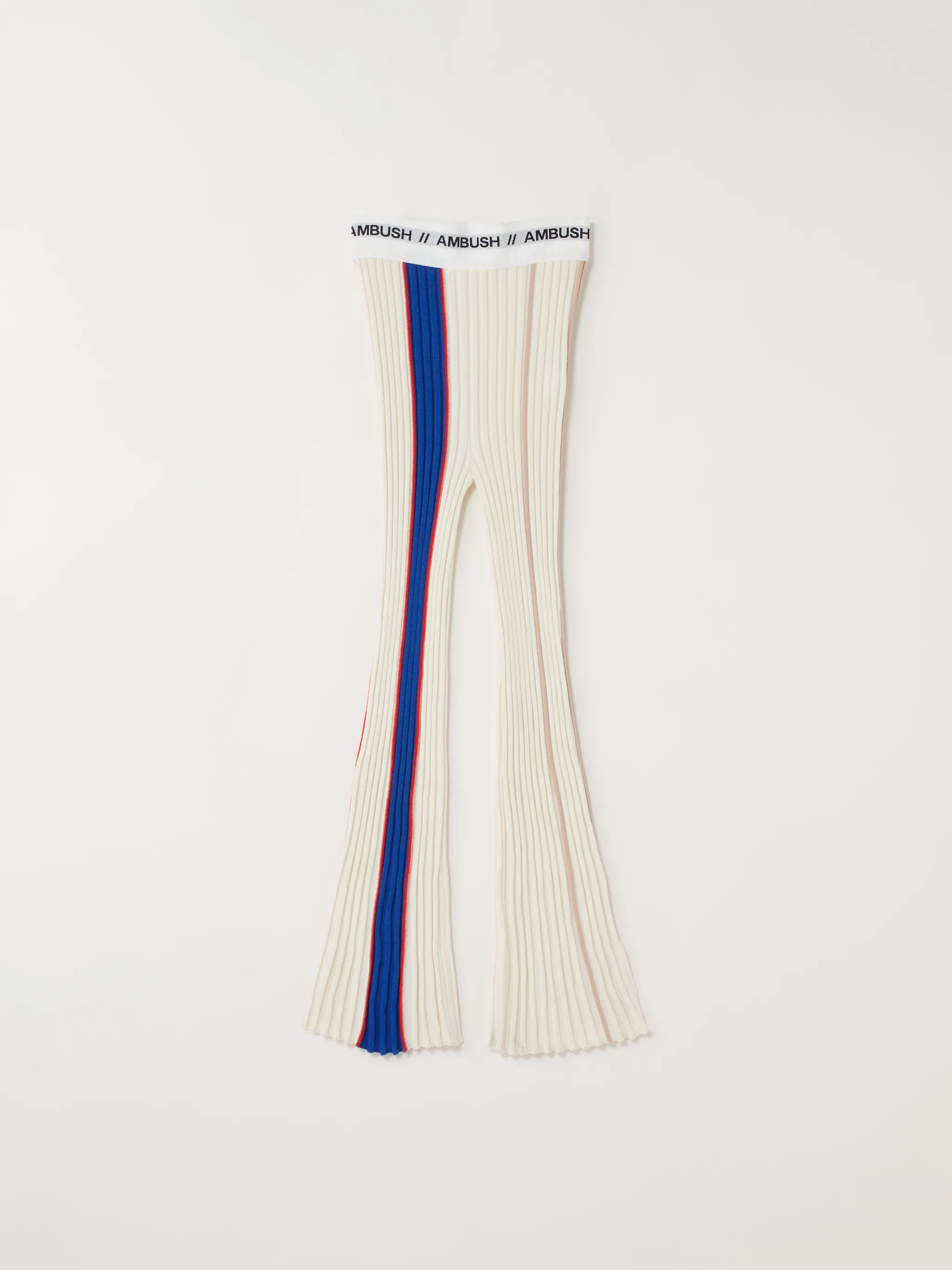 RIBBED KNIT PANTS