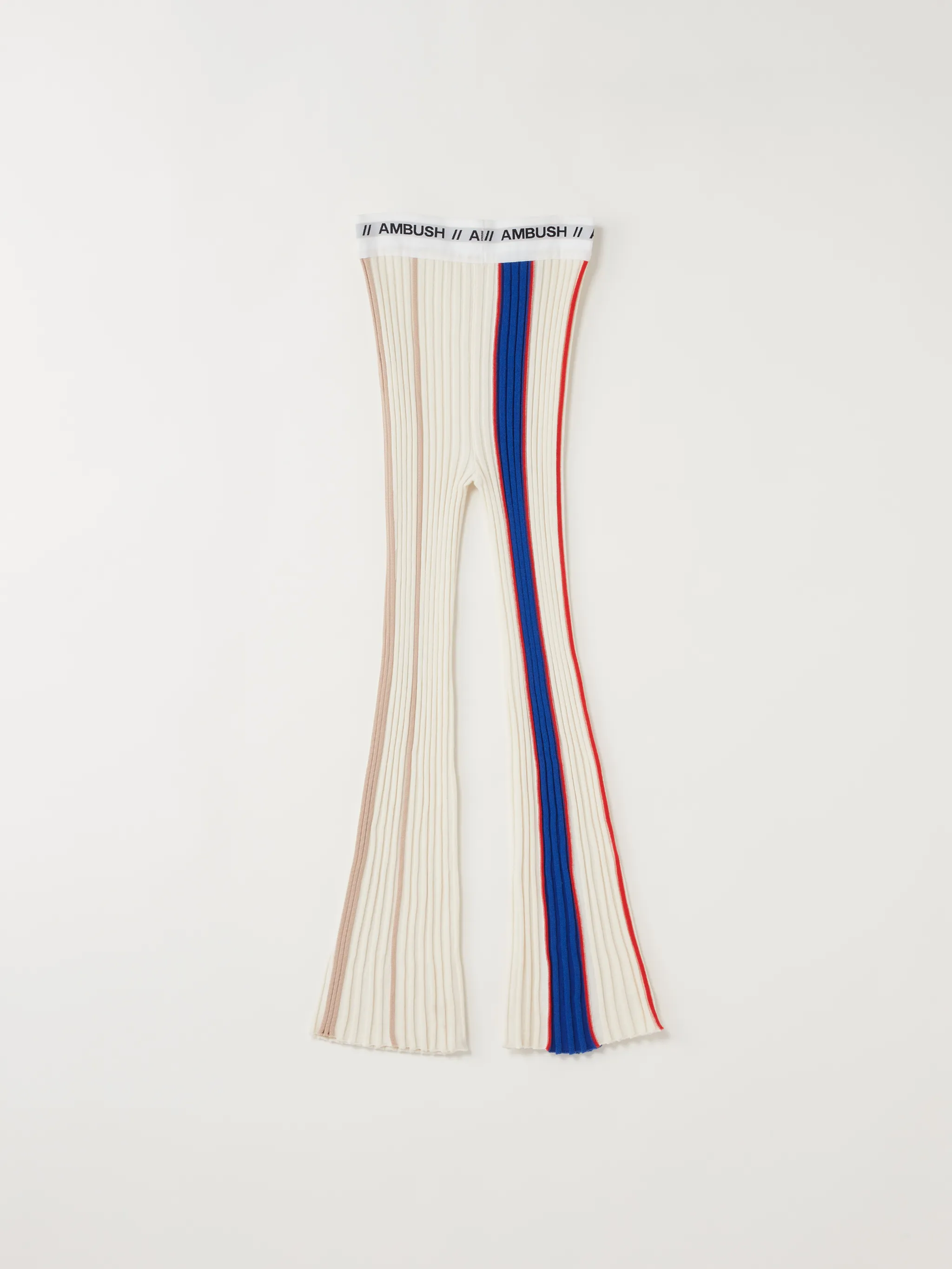 RIBBED KNIT PANTS