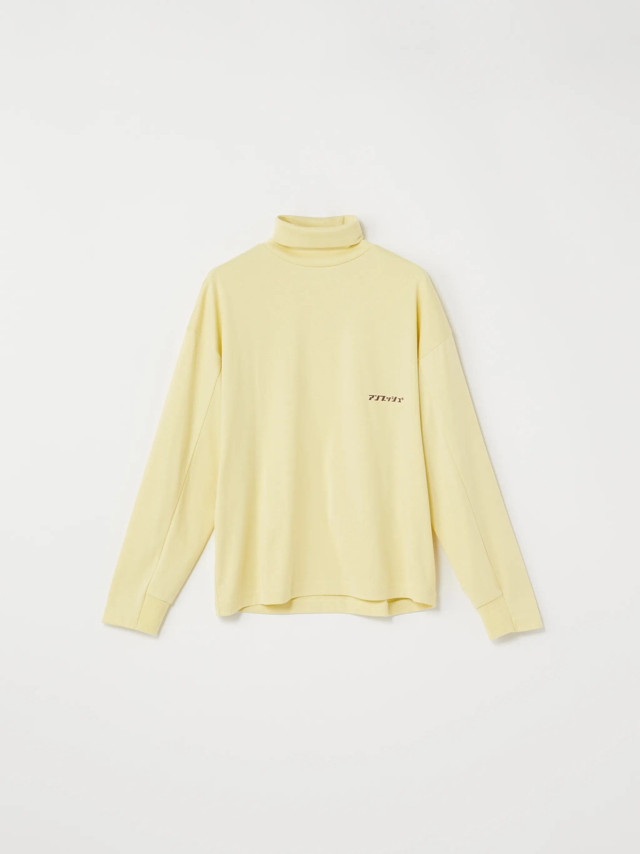 yellow roll neck top