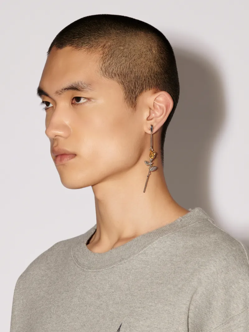 ROSE CHARM EARRING