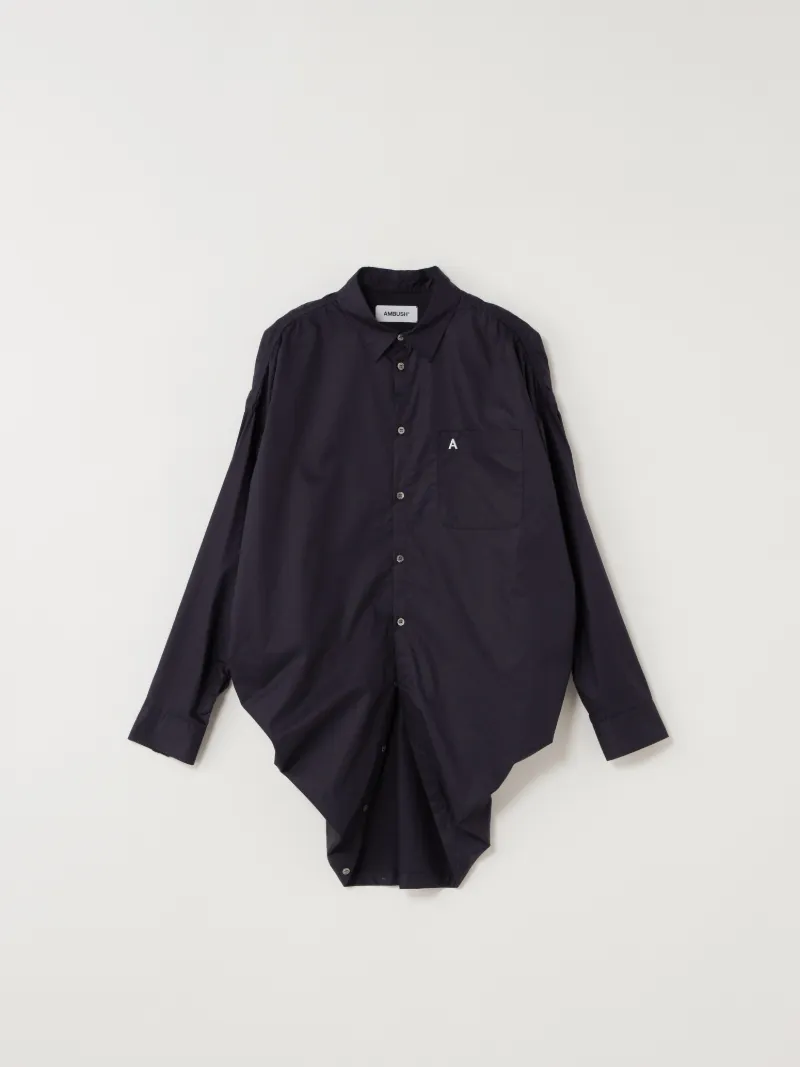 rounded shirt hem