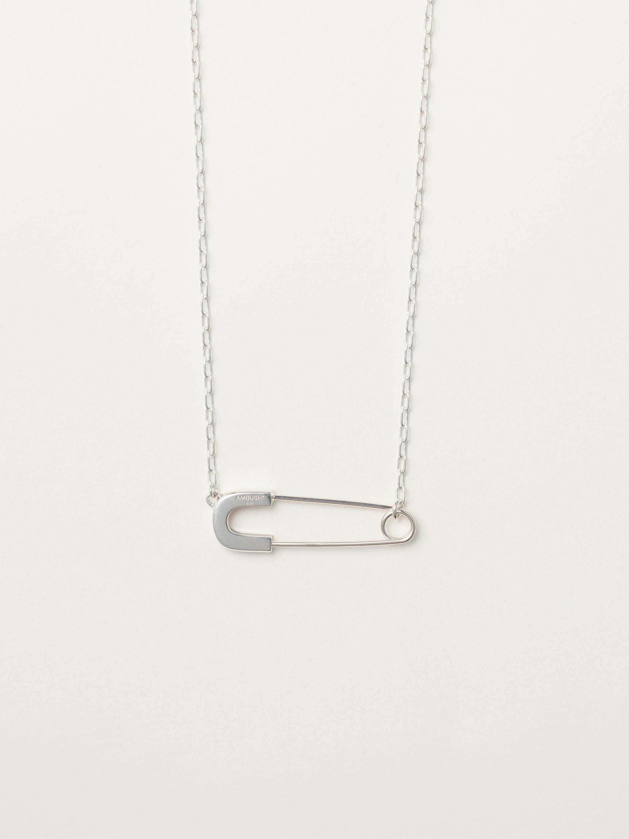 AMBUSH SAFETY PIN NECKLACE 925 - ネックレス