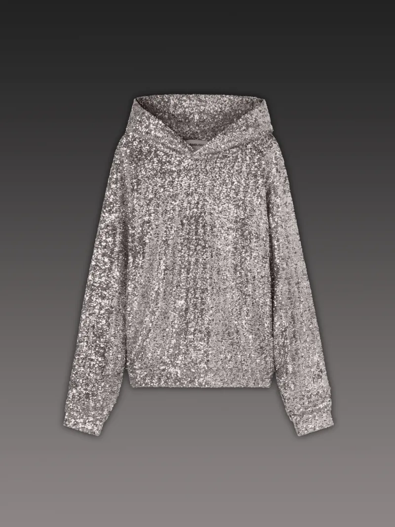 SEQUIN HOODIE