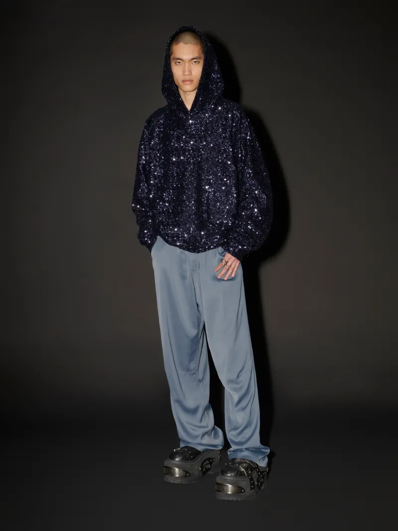 SEQUIN HOODIE
