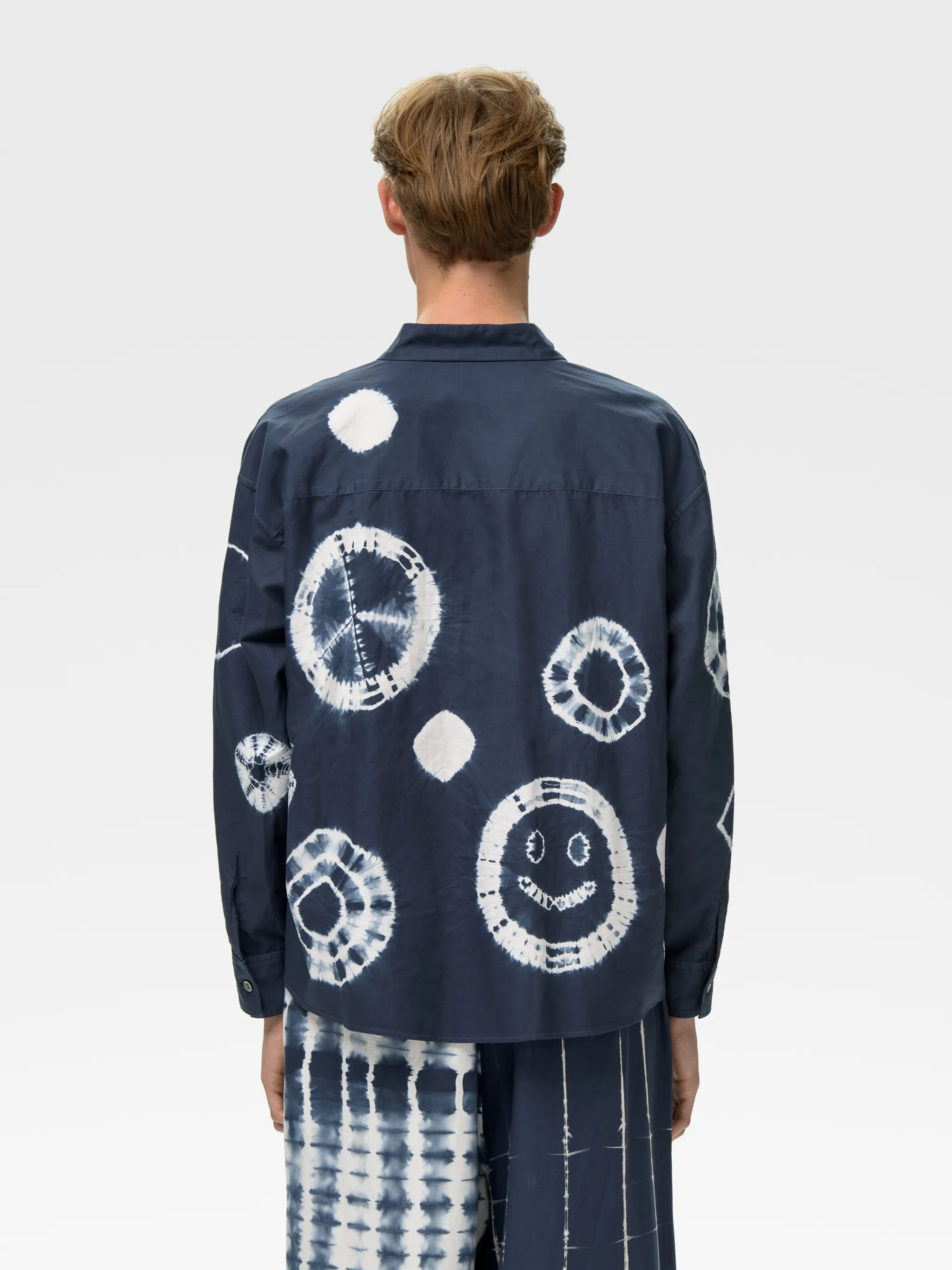 SHIBORI KIMONO SHIRT