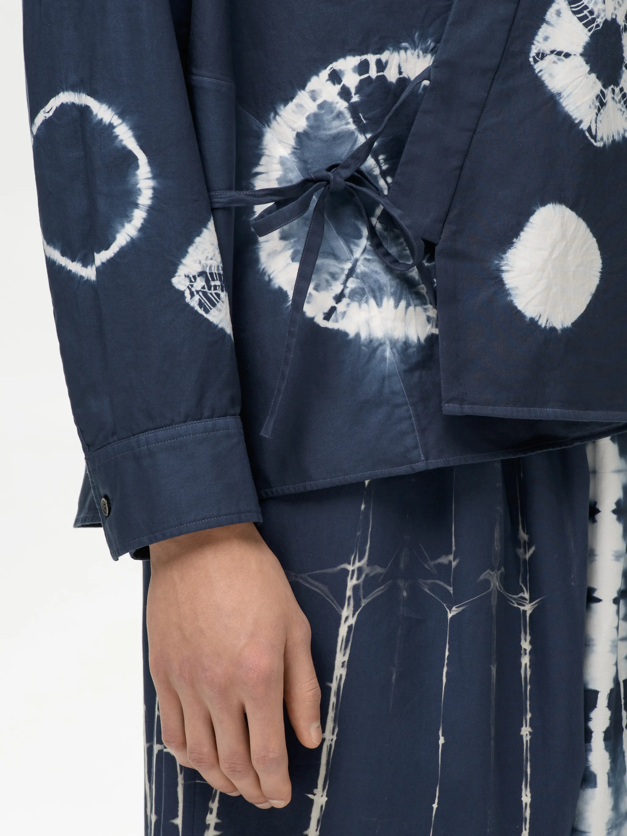 SHIBORI KIMONO SHIRT