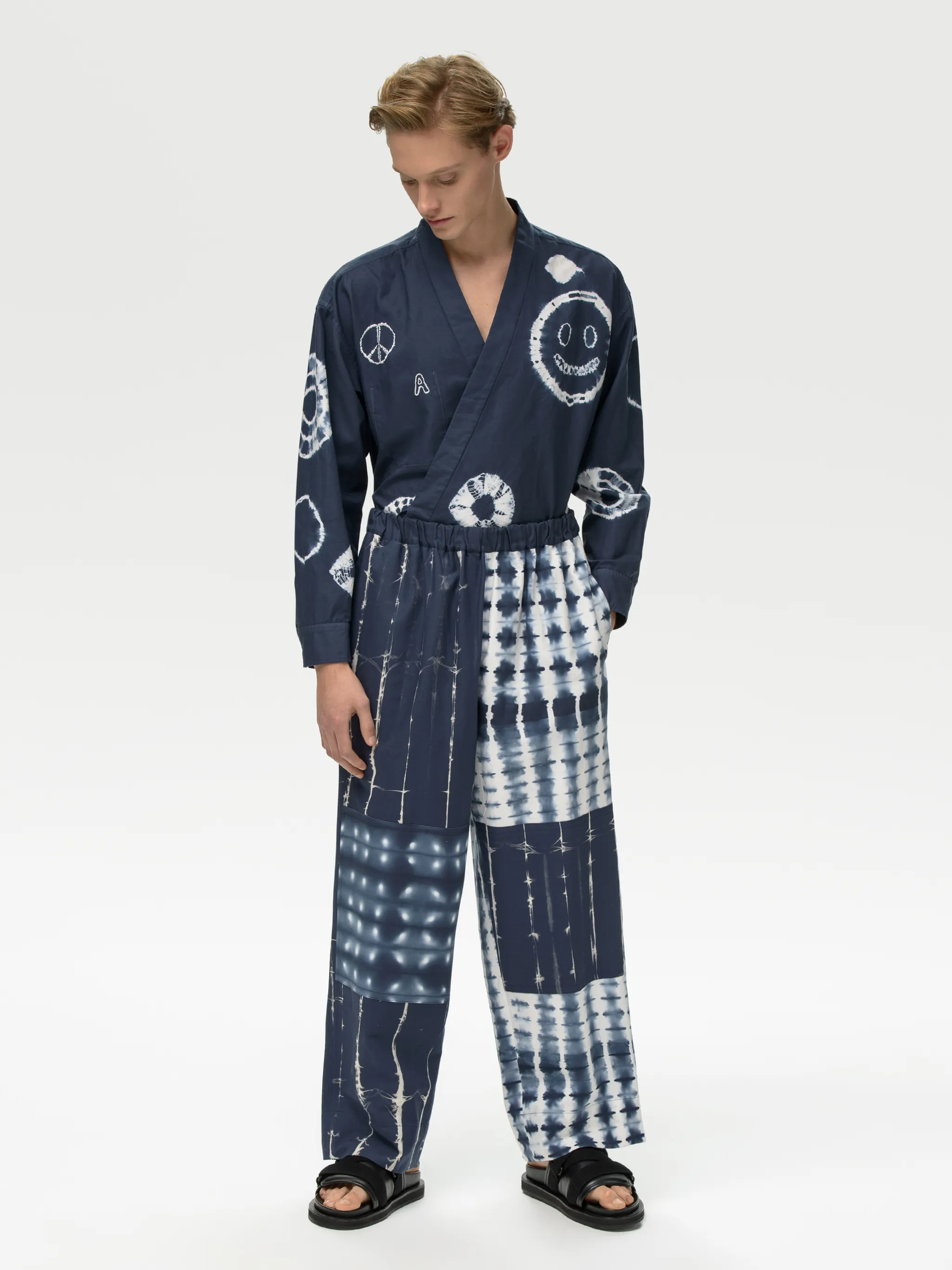 SHIBORI PAJAMA PANTS