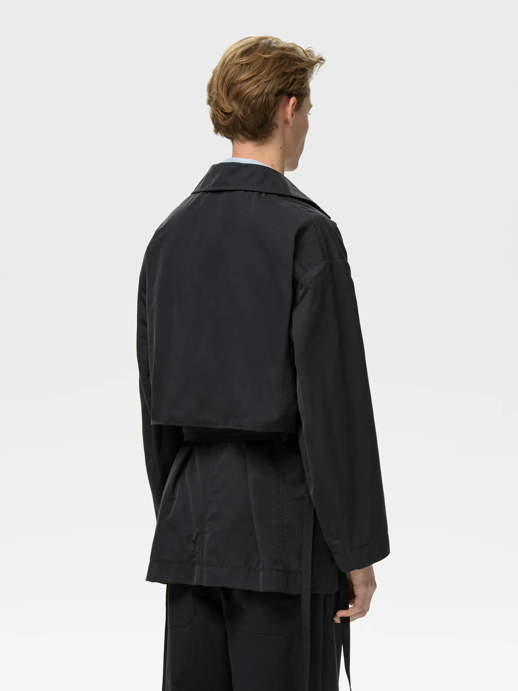 SHORT TRENCH COAT