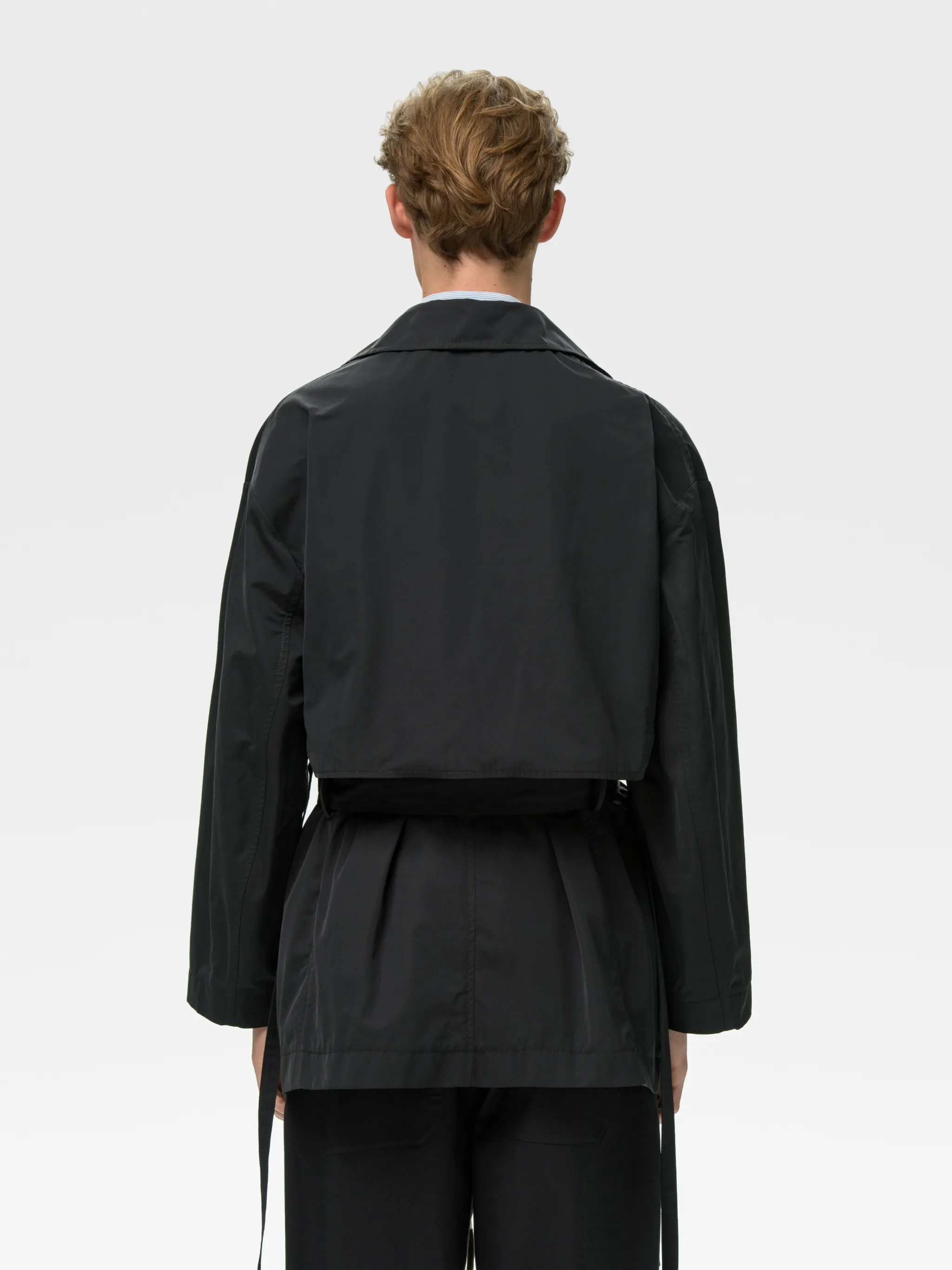SHORT TRENCH COAT