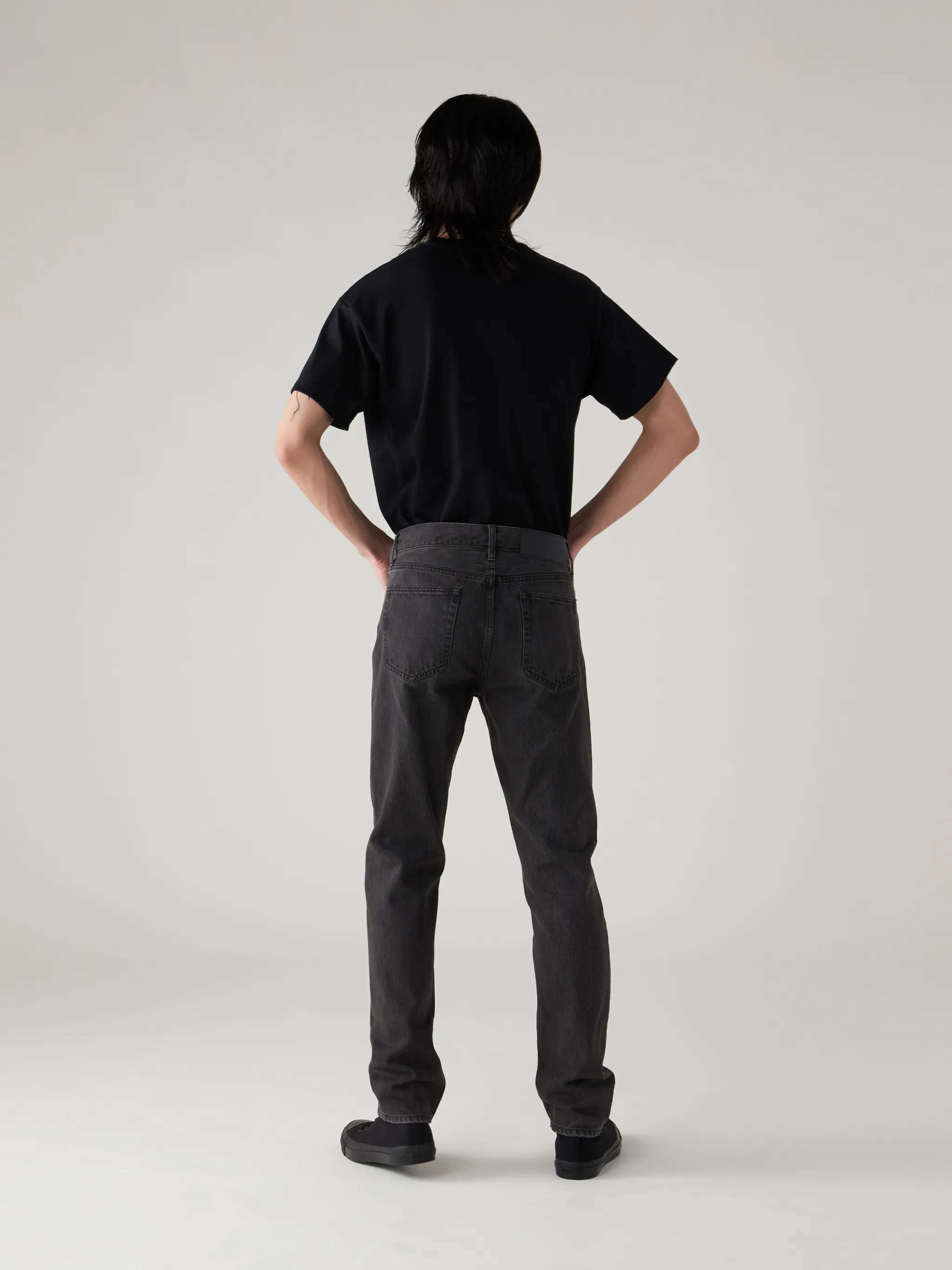 SLIM FIT DENIM PANTS