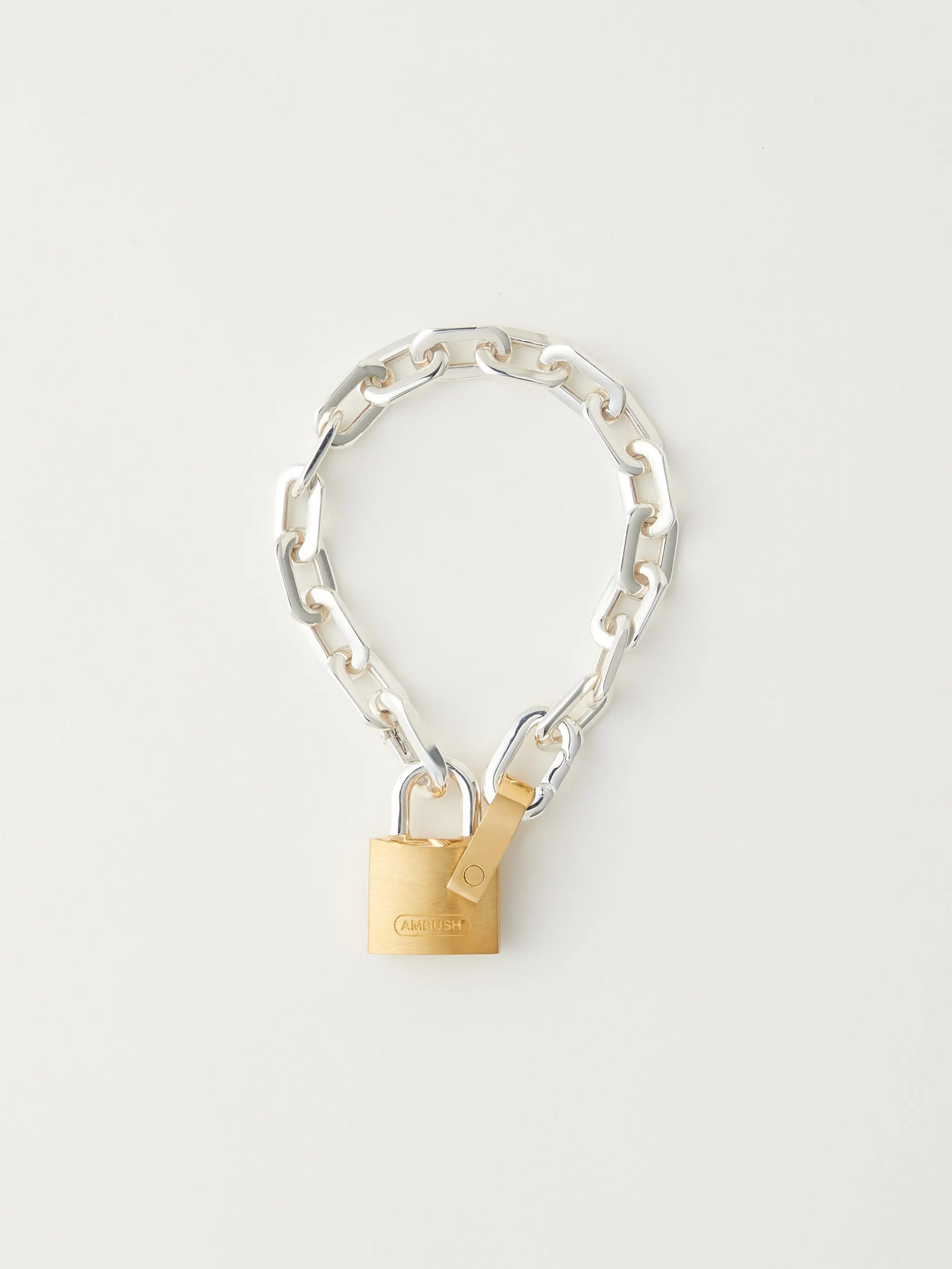 SMALL PADLOCK CHAIN BRACELET AMBUSH® Official