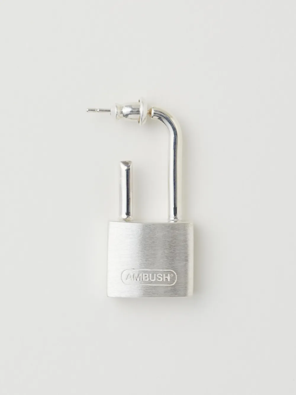 SMALL PADLOCK EARRING 925 AMBUSH® Official