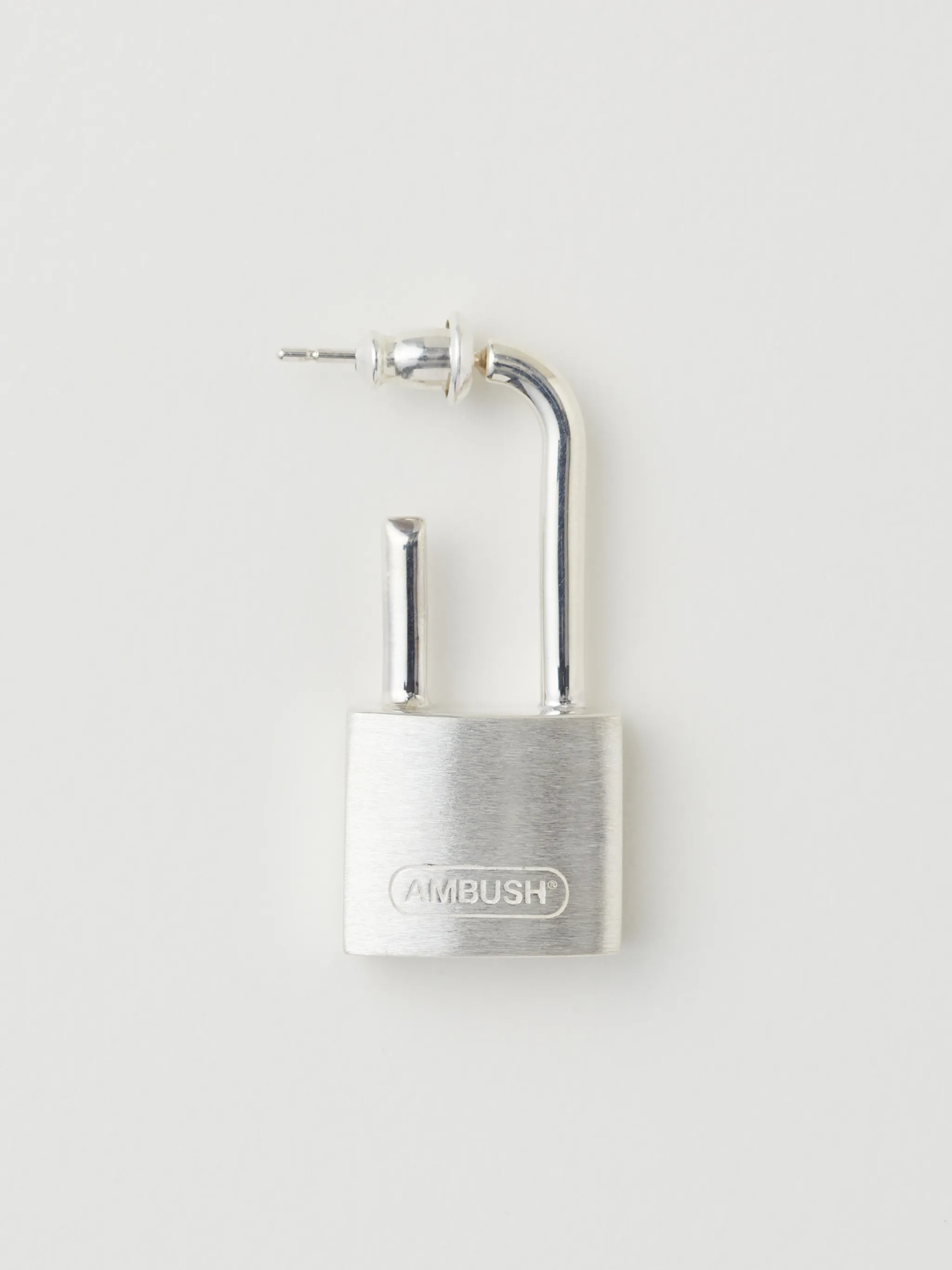SMALL PADLOCK EARRING 925