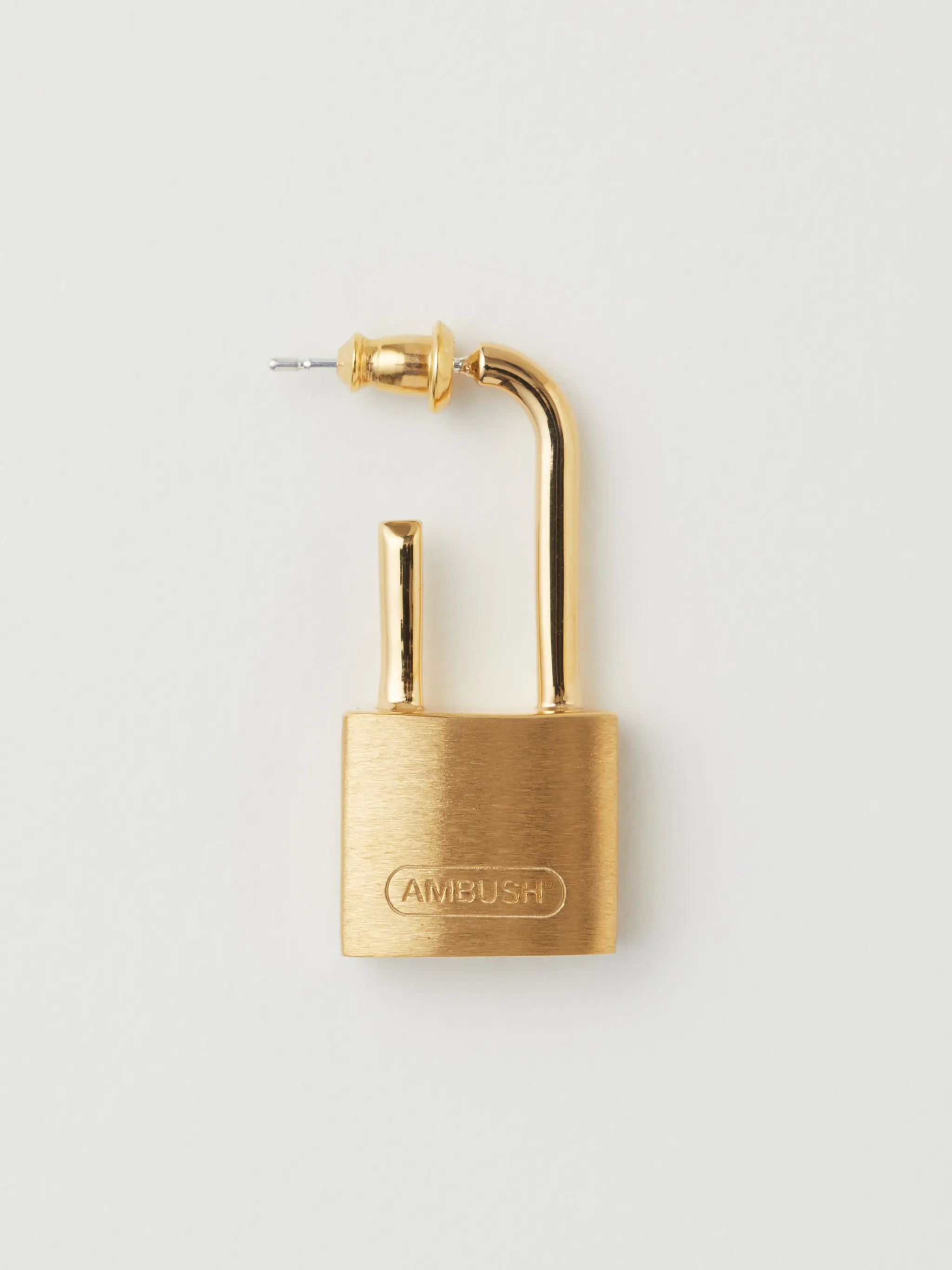 SMALL PADLOCK EARRING 925