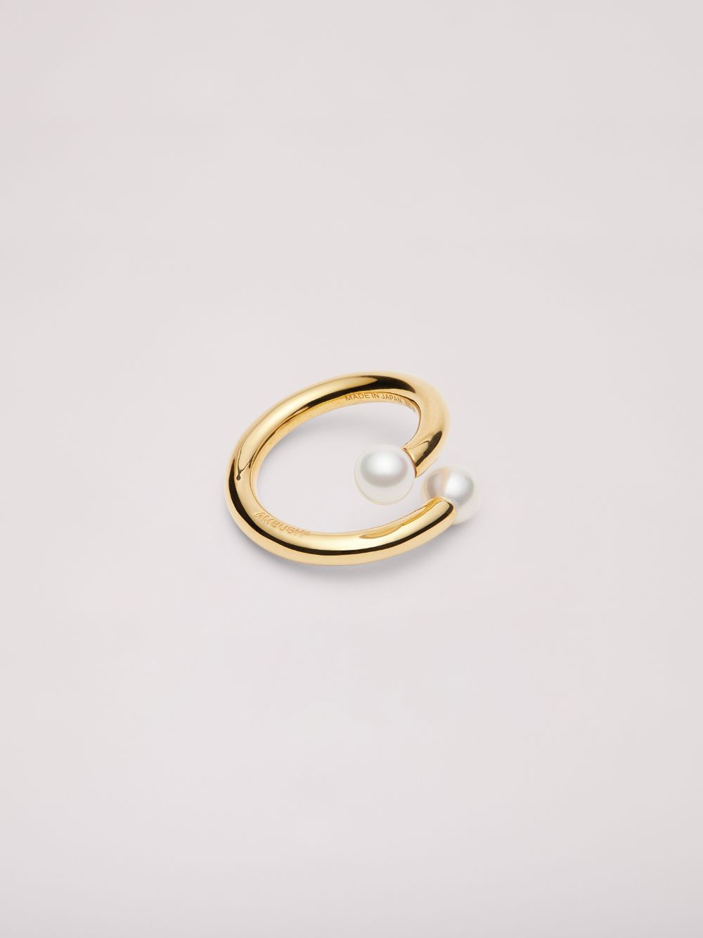 SMALL PEARL BARBELL RING | AMBUSH®