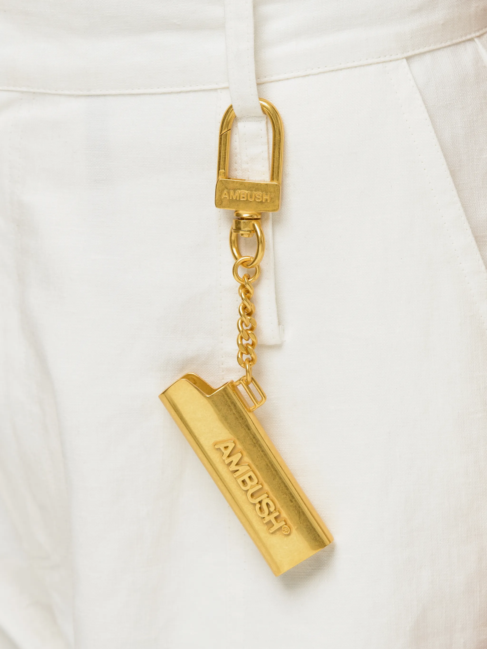 SS21 LOGO LIGHTER CASE KEY CHAIN
