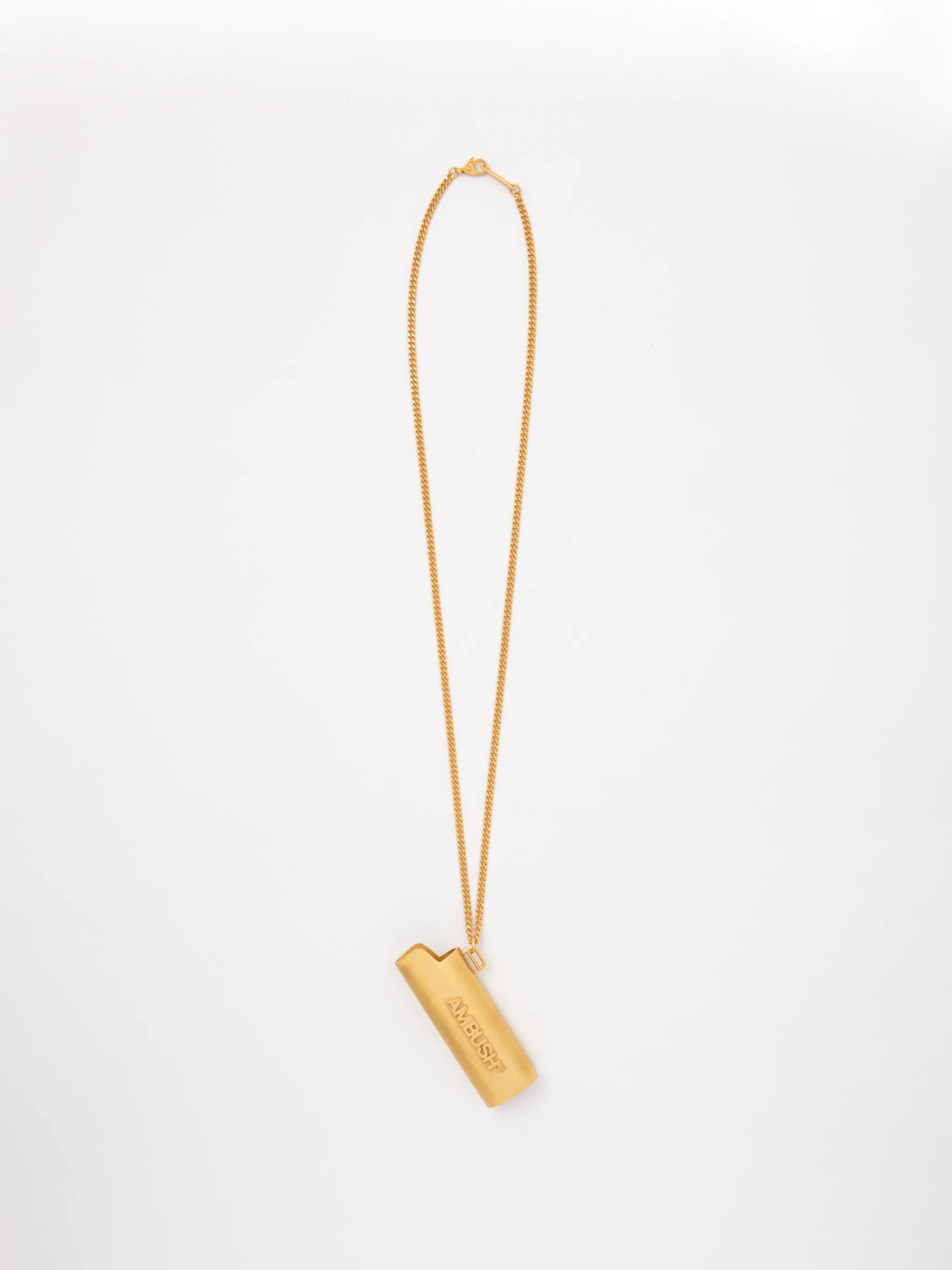 SS21 LOGO LIGHTER CASE NECKLACE L