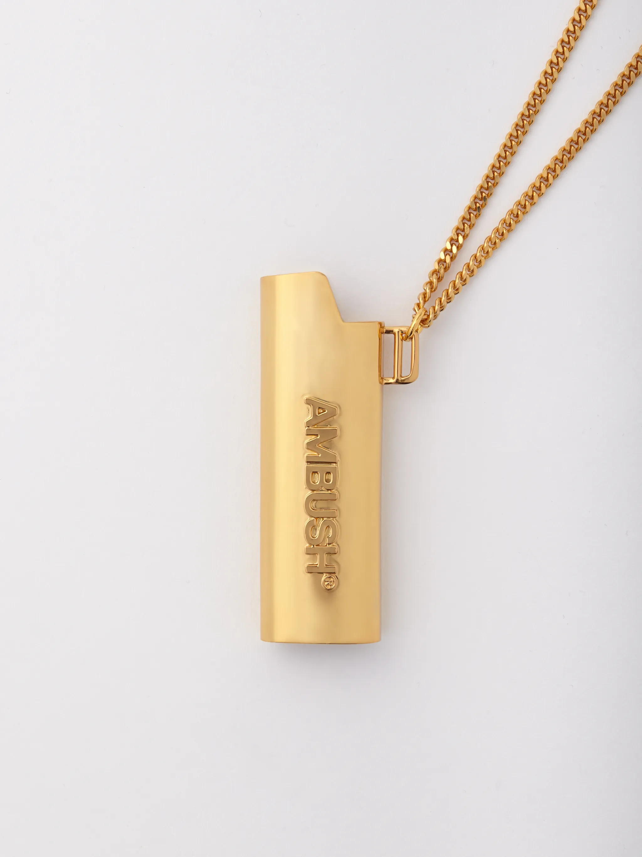 SS21 LOGO LIGHTER CASE NECKLACE