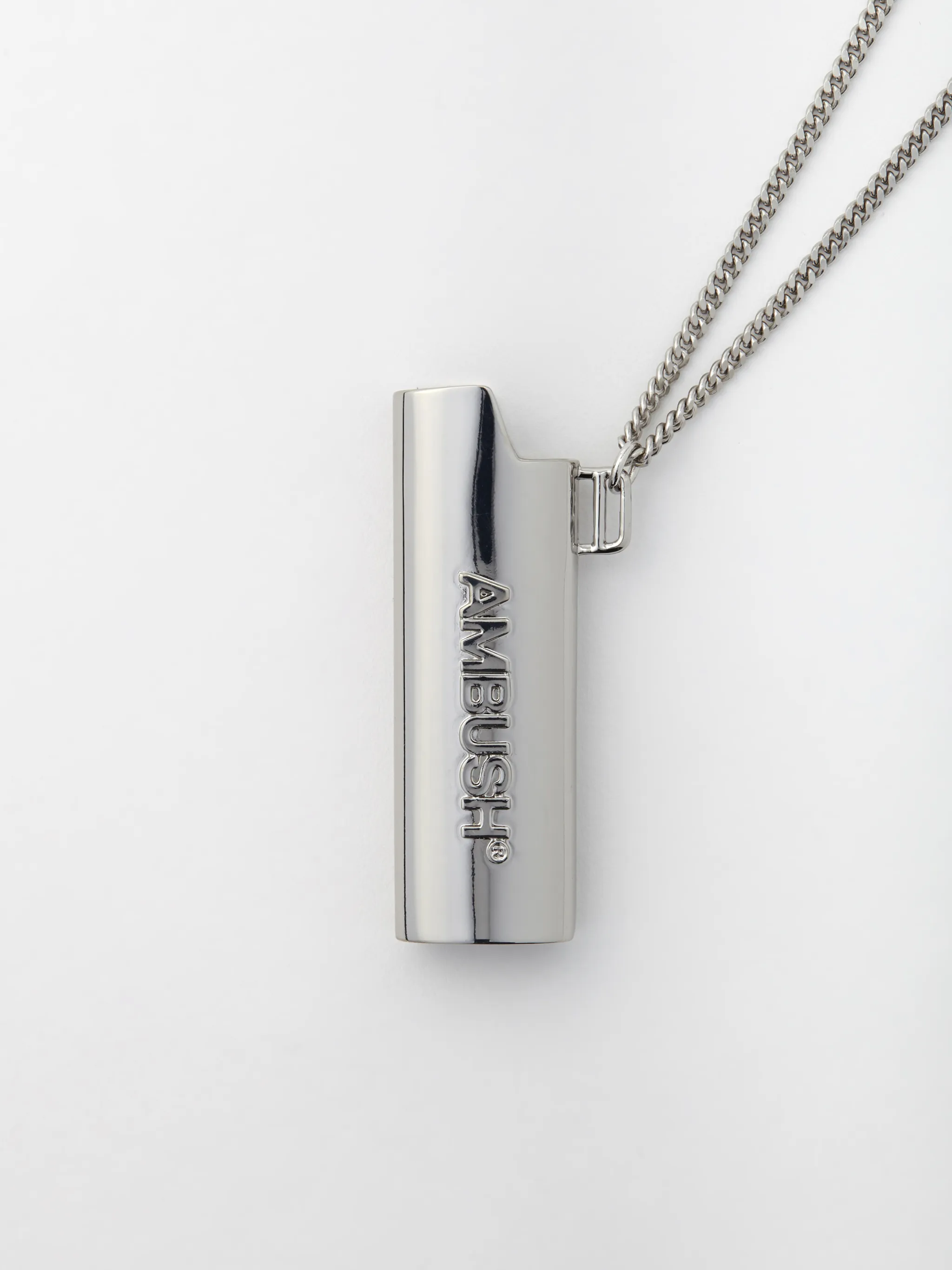 SS21 LOGO LIGHTER CASE NECKLACE