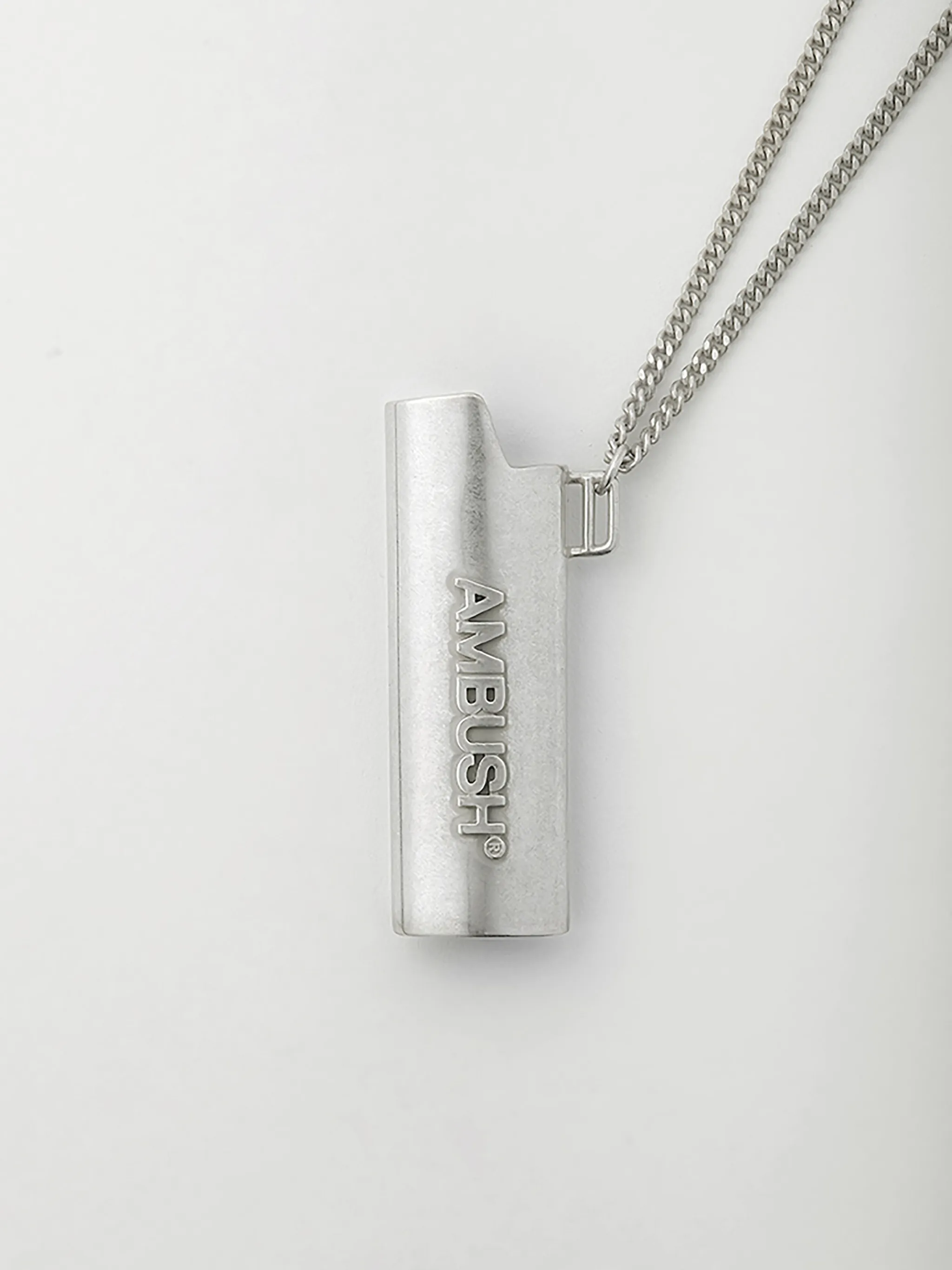 SS21 LOGO LIGHTER CASE NECKLACE