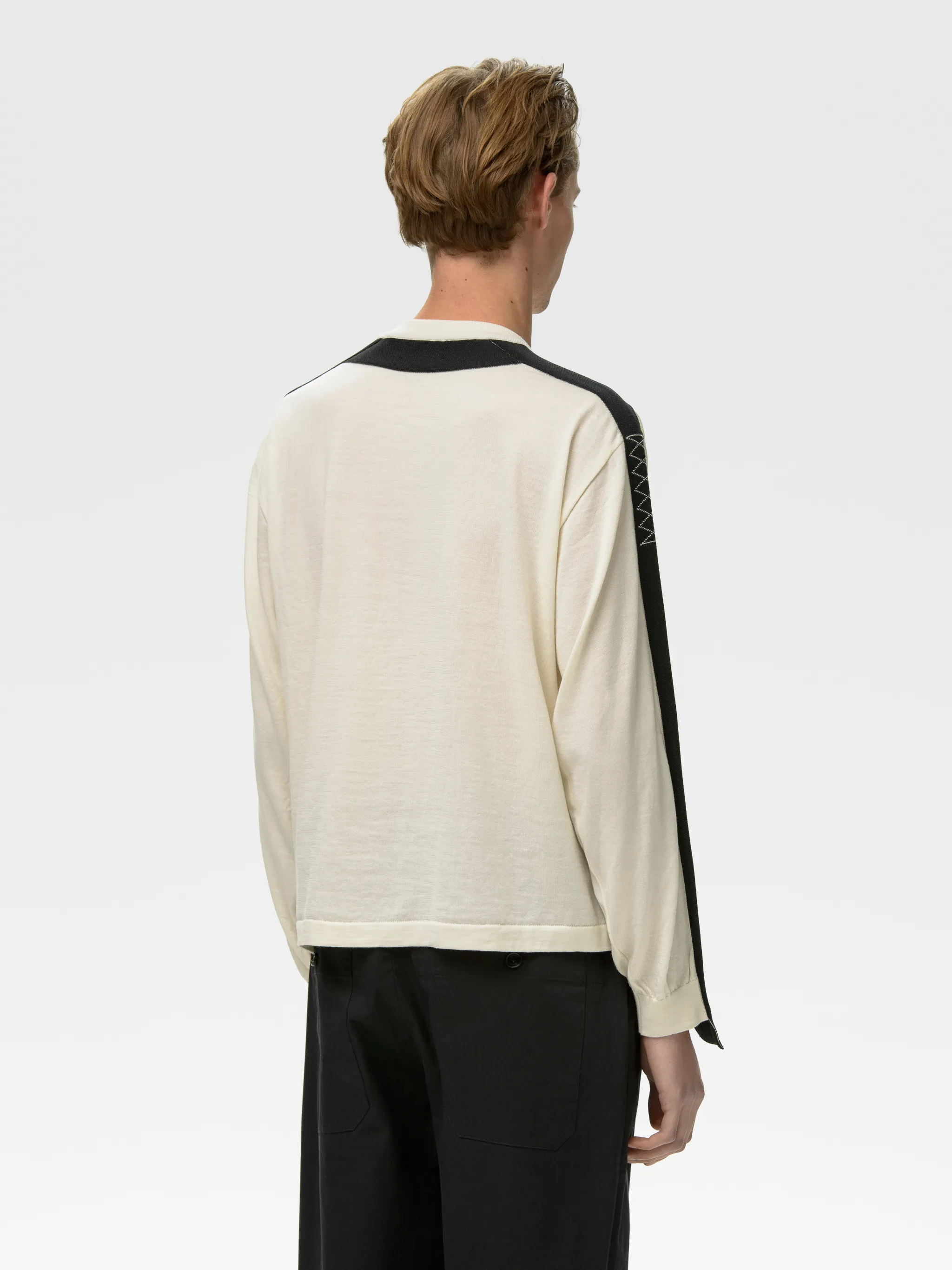TAPED KNIT SWEATER