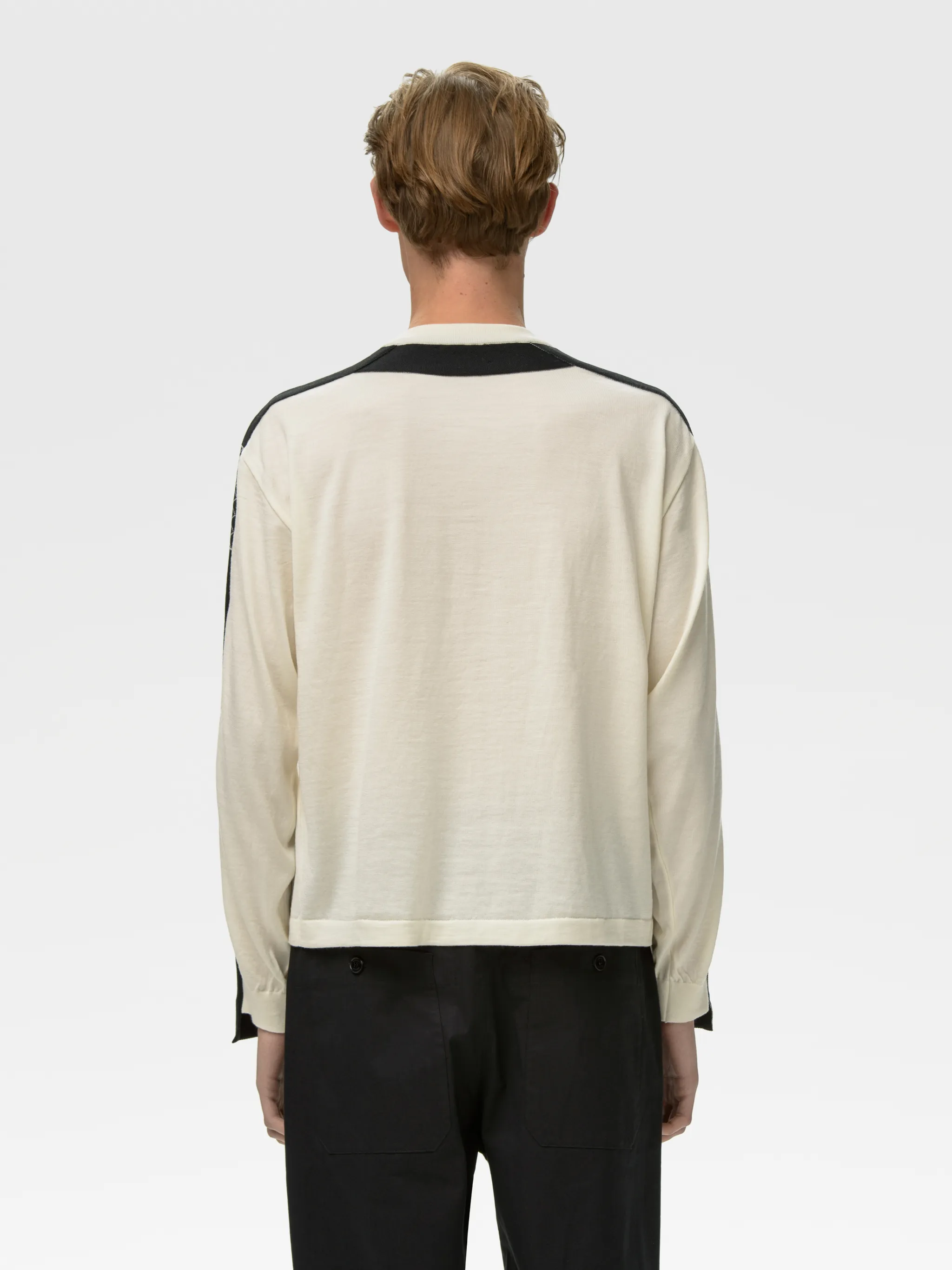 TAPED KNIT SWEATER