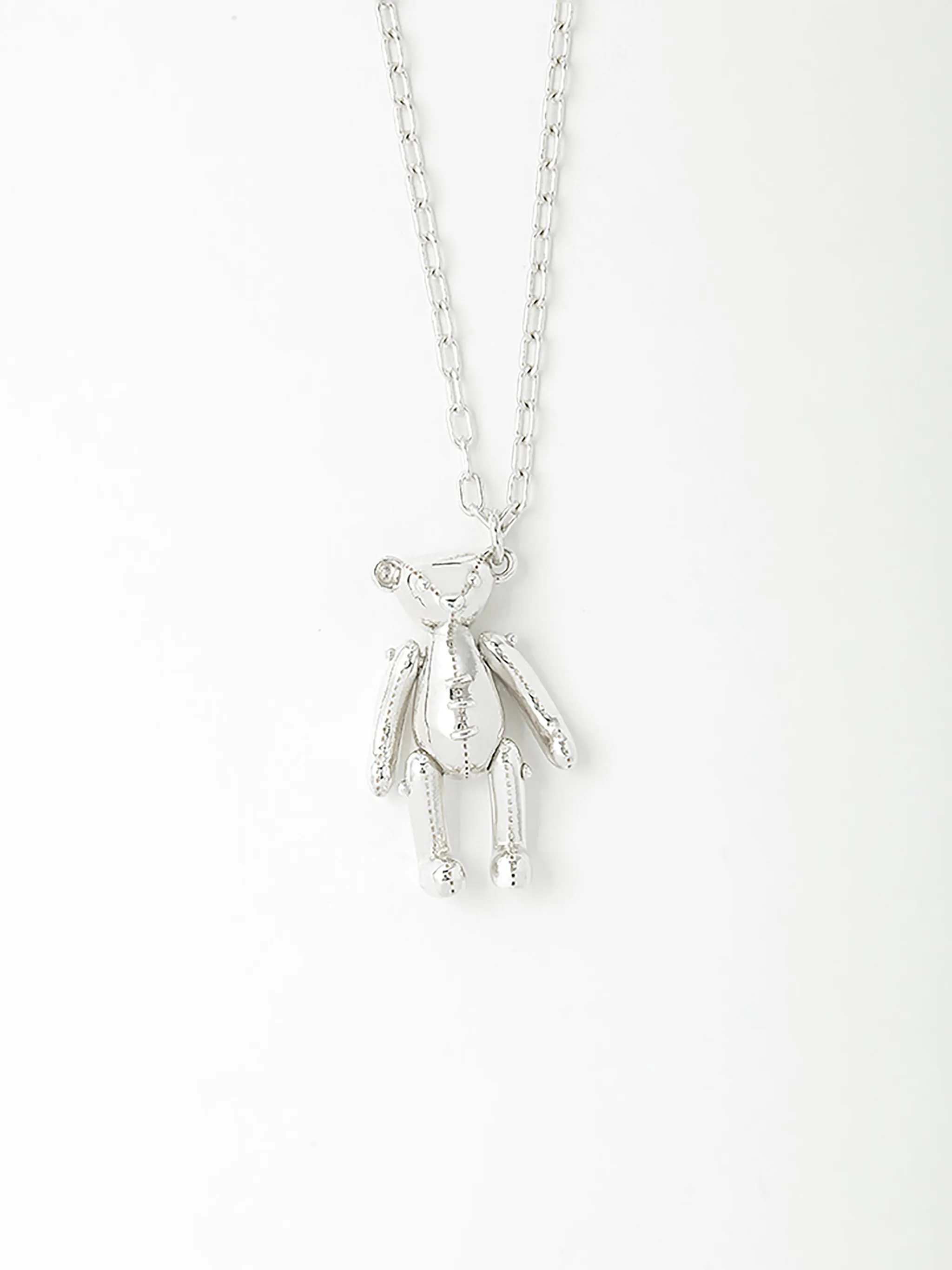 TEDDY BEAR CHARM NECKLACE