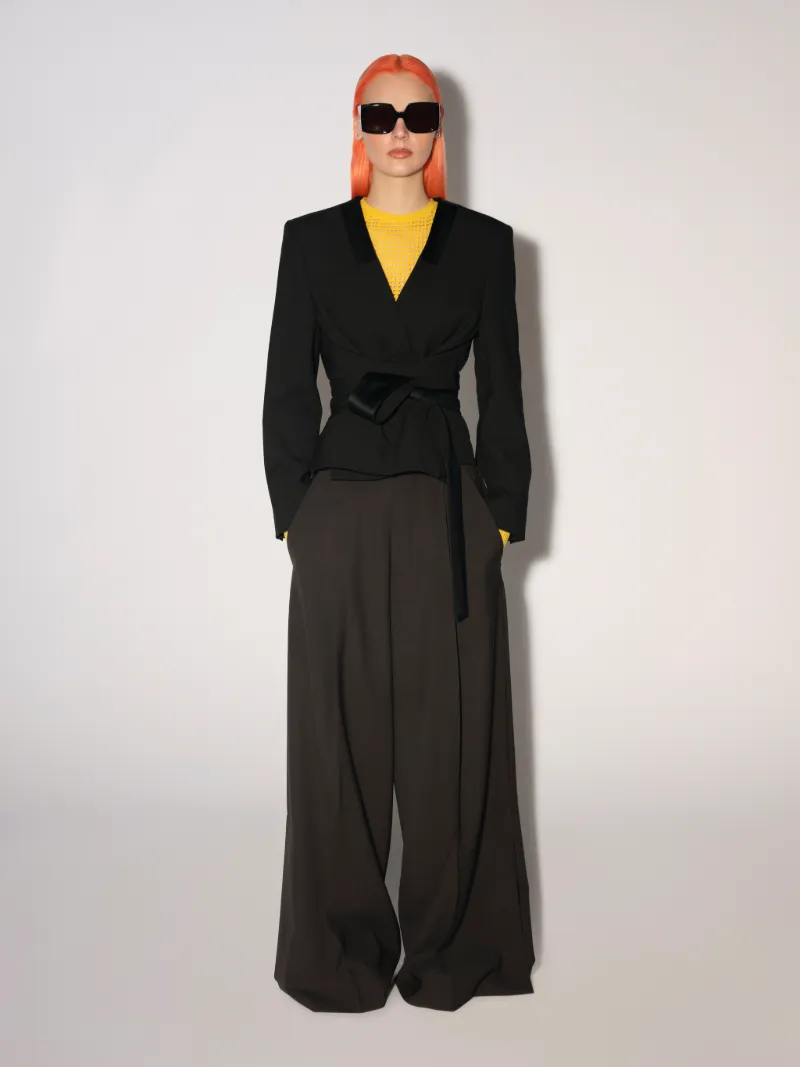 WAIST TIE BLAZER