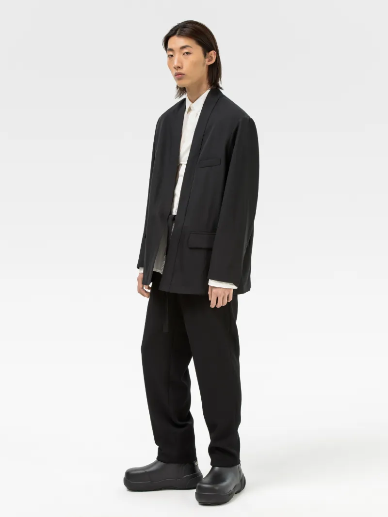 WOOL KIMONO BLAZER JACKET 