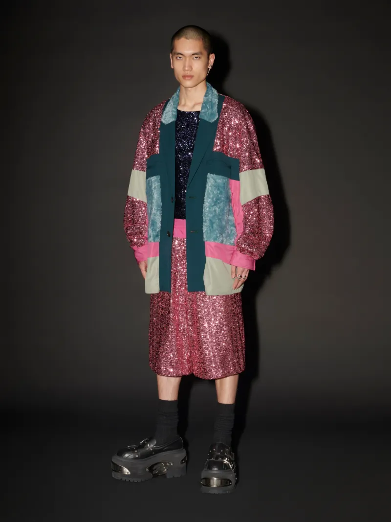 户外风双面西装外套