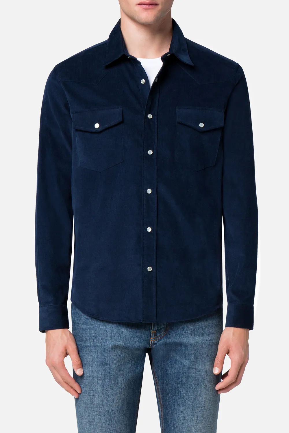 Ami Alexandre Mattiussi Snap Buttons Shirt AMI PARIS