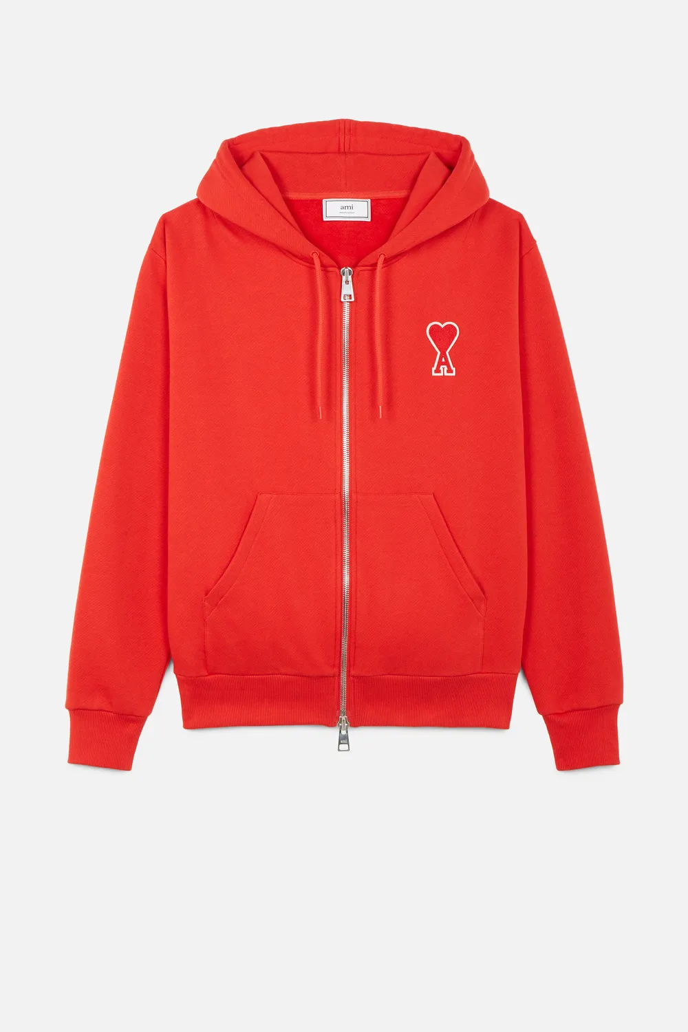 Noir Ami Capuche Sweatshirt À Zippé txUqw6PT