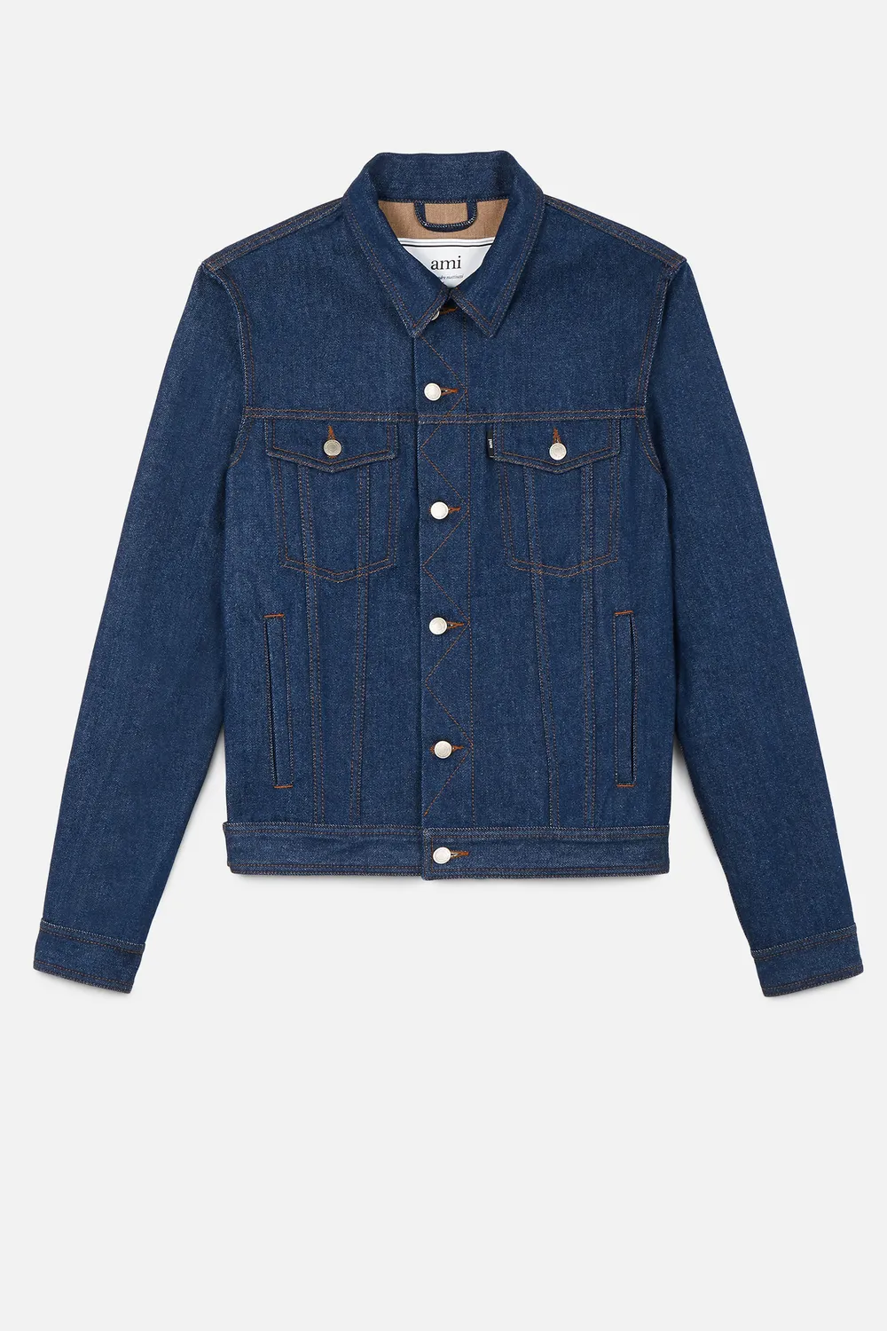 双材质全棉丹宁夹克