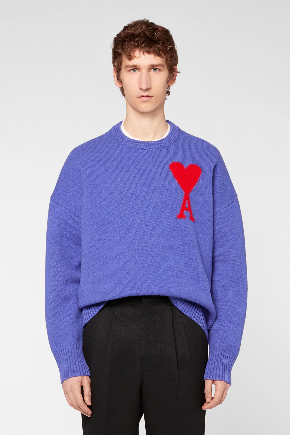 ami de coeur oversize crewneck sweater