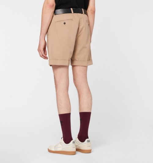 brown short pants