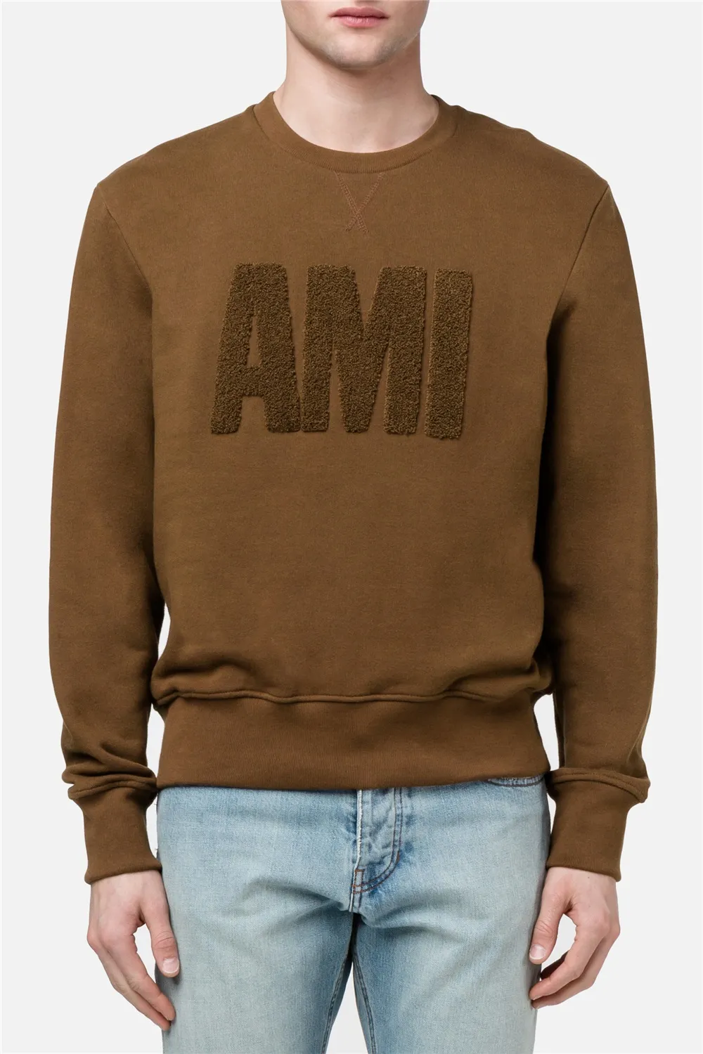 ami sweatshirt blue