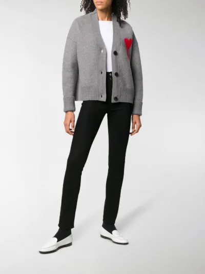 ami paris sweater grey