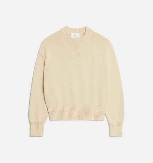 On Sale - Ami de Coeur Crewneck Sweater - AMI PARIS OFFICIAL