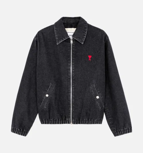Ami de Coeur Denim Jacket - AMI Paris 
