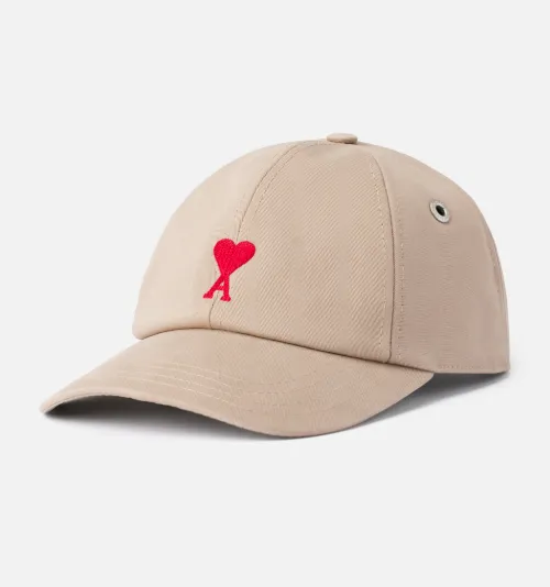 Ami De Coeur Embroidery Cap 250 - AMI PARIS OFFICIAL CA