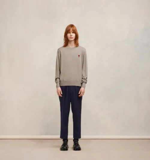 Ami crew neck outlet sweater