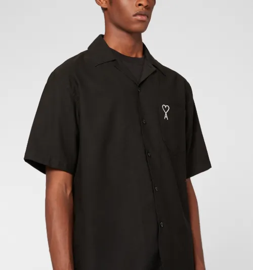 ami embroidered shirt