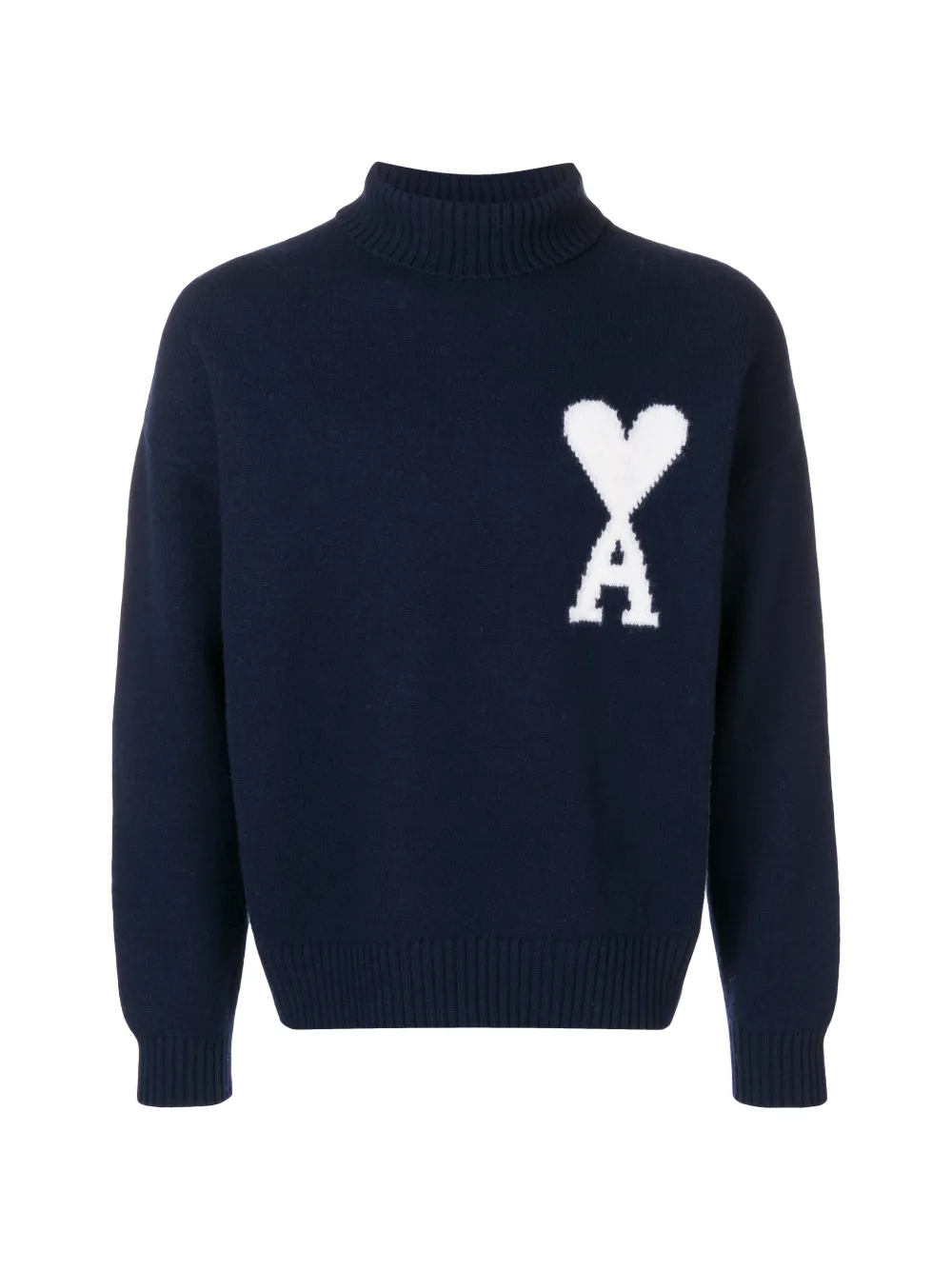 Ami De Coeur motif intarsia-knit jumper | AMI Paris | Eraldo.com