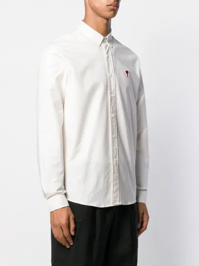 Ami De Coeur patch button-down shirt | AMI Paris | Eraldo.com