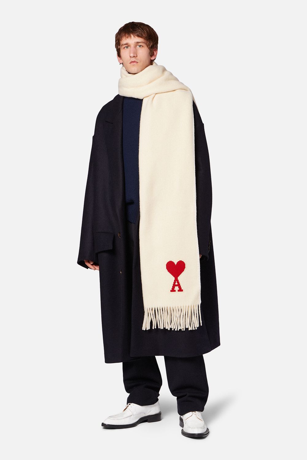 Ami Paris AMI DE COEUR SCARF - AMI PARIS